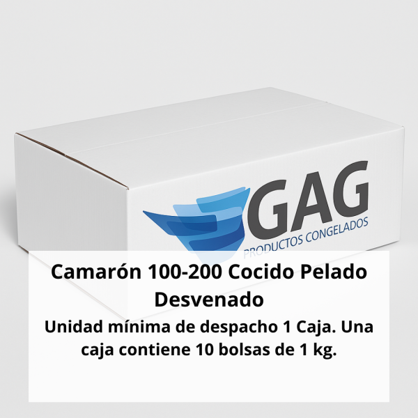 Camarón 100-200 Cocido Pelado Desvenado - Imagen 2